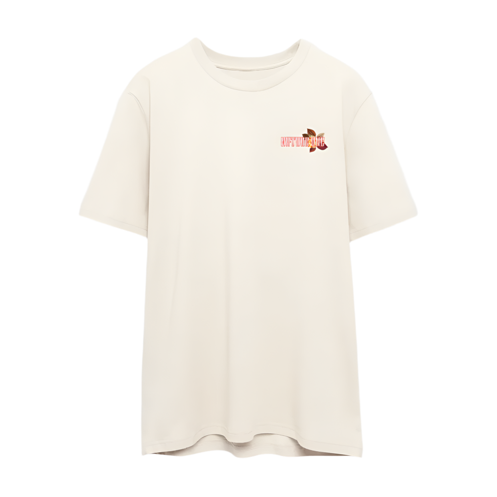 Letter Garden - Unisex Organic T-Shirt - Naturweiß