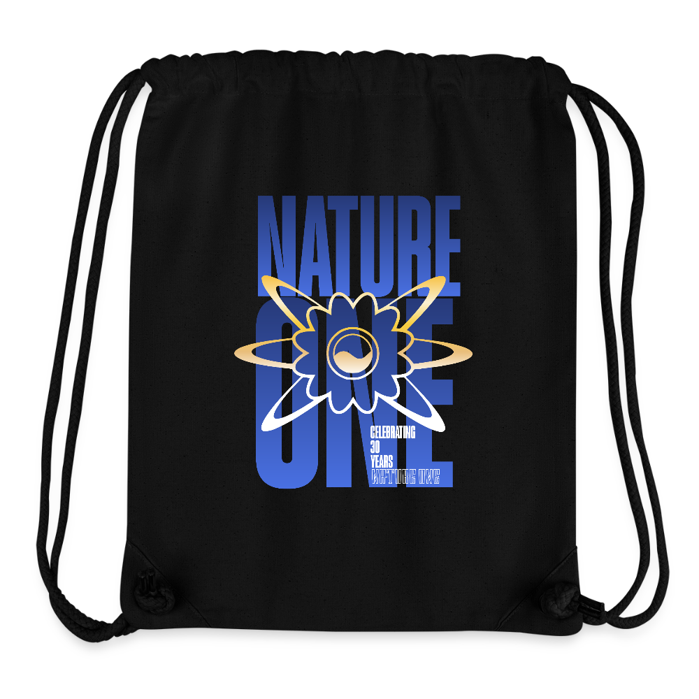 30 Years - recycelte Gym Bag - Schwarz