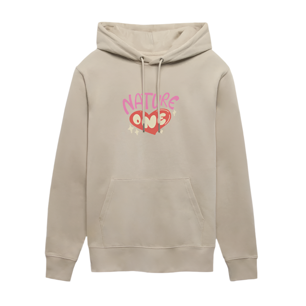 We Are One - Unisex Organic Hoodie - Beige