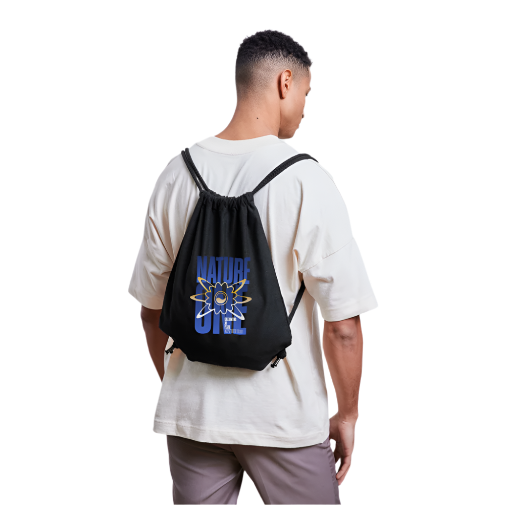 30 Years - recycelte Gym Bag - Schwarz