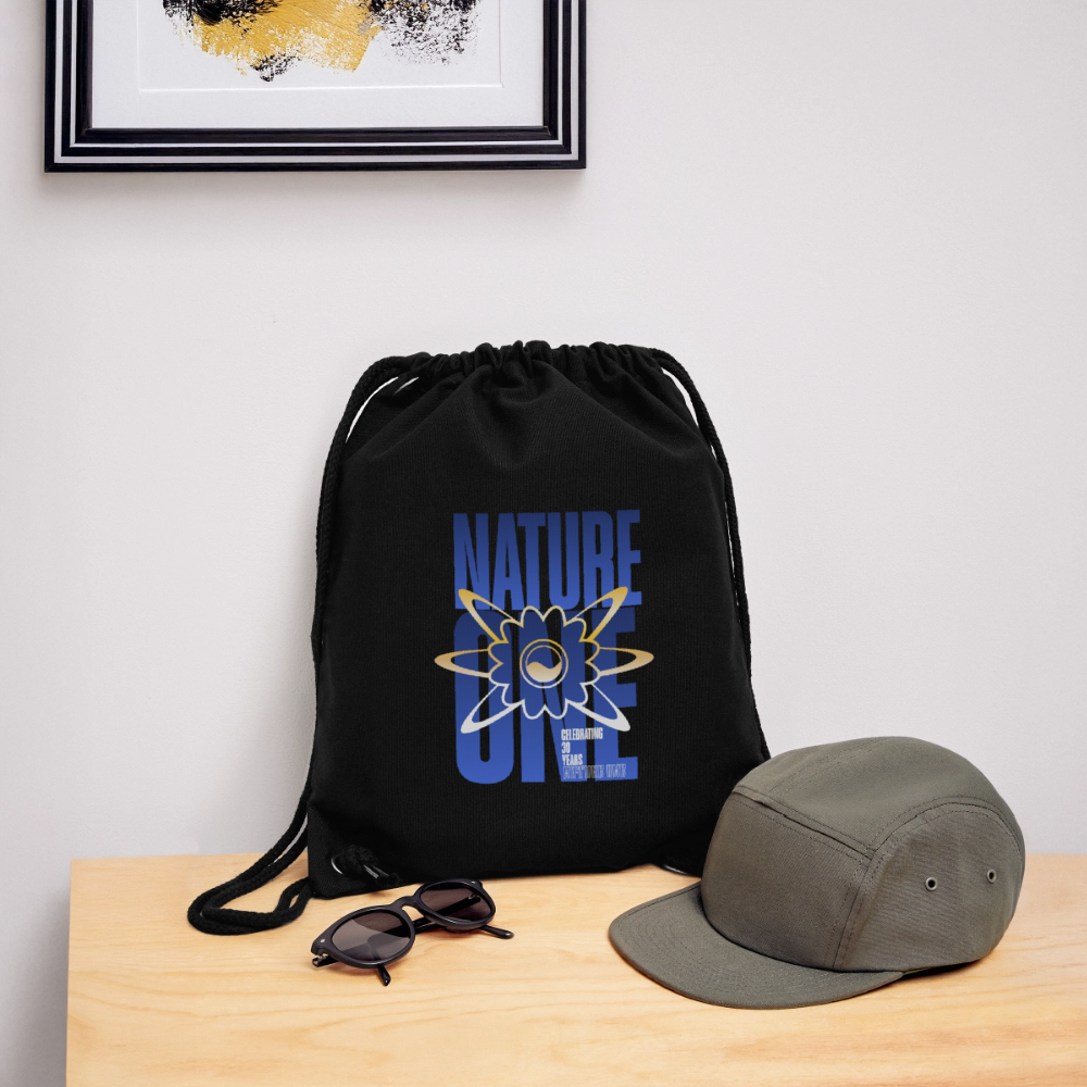 30 Years - recycelte Gym Bag - Schwarz