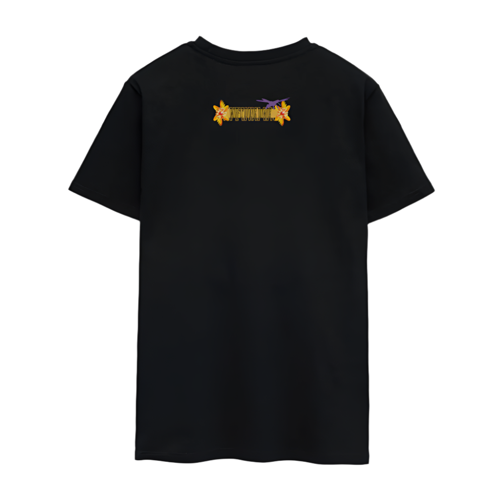 Sunset Rave - Unisex Organic T-Shirt - Schwarz
