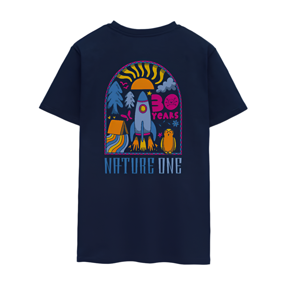 Outdoor - Unisex T-Shirt dunkel - Navy