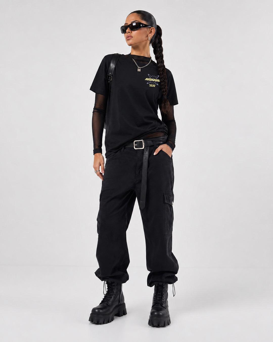 Line Up 2026 Black'n'Yellow - Unisex Organic T-Shirt