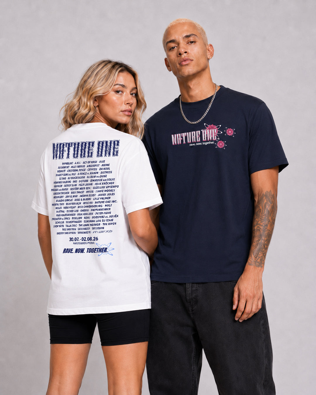 Line Up 2026 Essential Raver - Unisex Organic T-Shirt