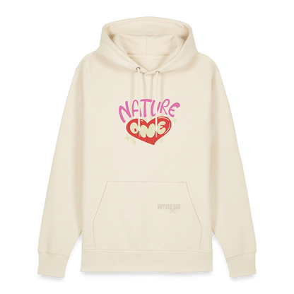 NO25 We Are One - Unisex Organic Hoodie - Weißgrau