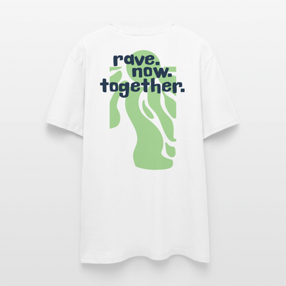 Community Shirt "SUMMER REMIX" - Unisex Organic T-Shirt - Weiß