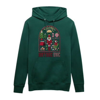 Winter Outdoor - Unisex Organic Hoodie - Forest