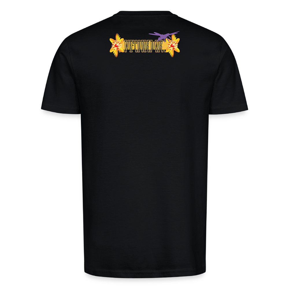 NO25 Sunset Rave - Unisex Organic T-Shirt - Schwarz