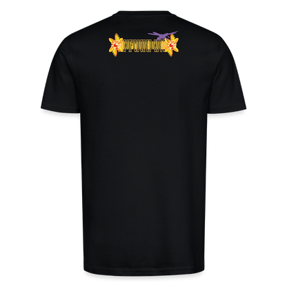 NO25 Sunset Rave - Unisex Organic T-Shirt - Schwarz