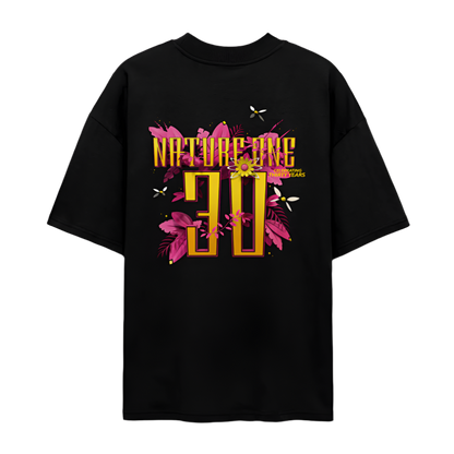 Anniversary - Unisex Oversize Organic T-Shirt - Schwarz
