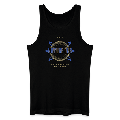 NO25 Born to Celebrate - Männer Organic Tank Top - Schwarz