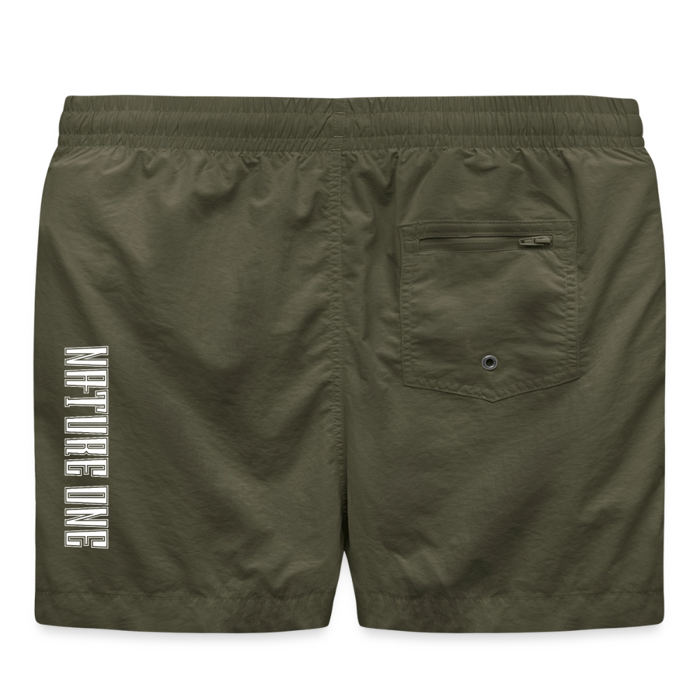 Bade-Shorts - Olive