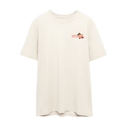 Letter Garden - Unisex Organic T-Shirt - Naturweiß 