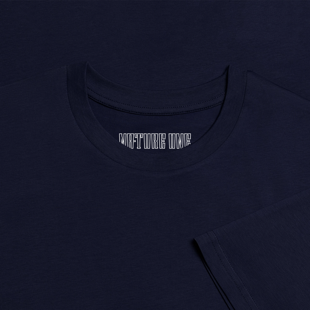 Line Up 2026 Essential Raver - Unisex Organic T-Shirt - Navy
