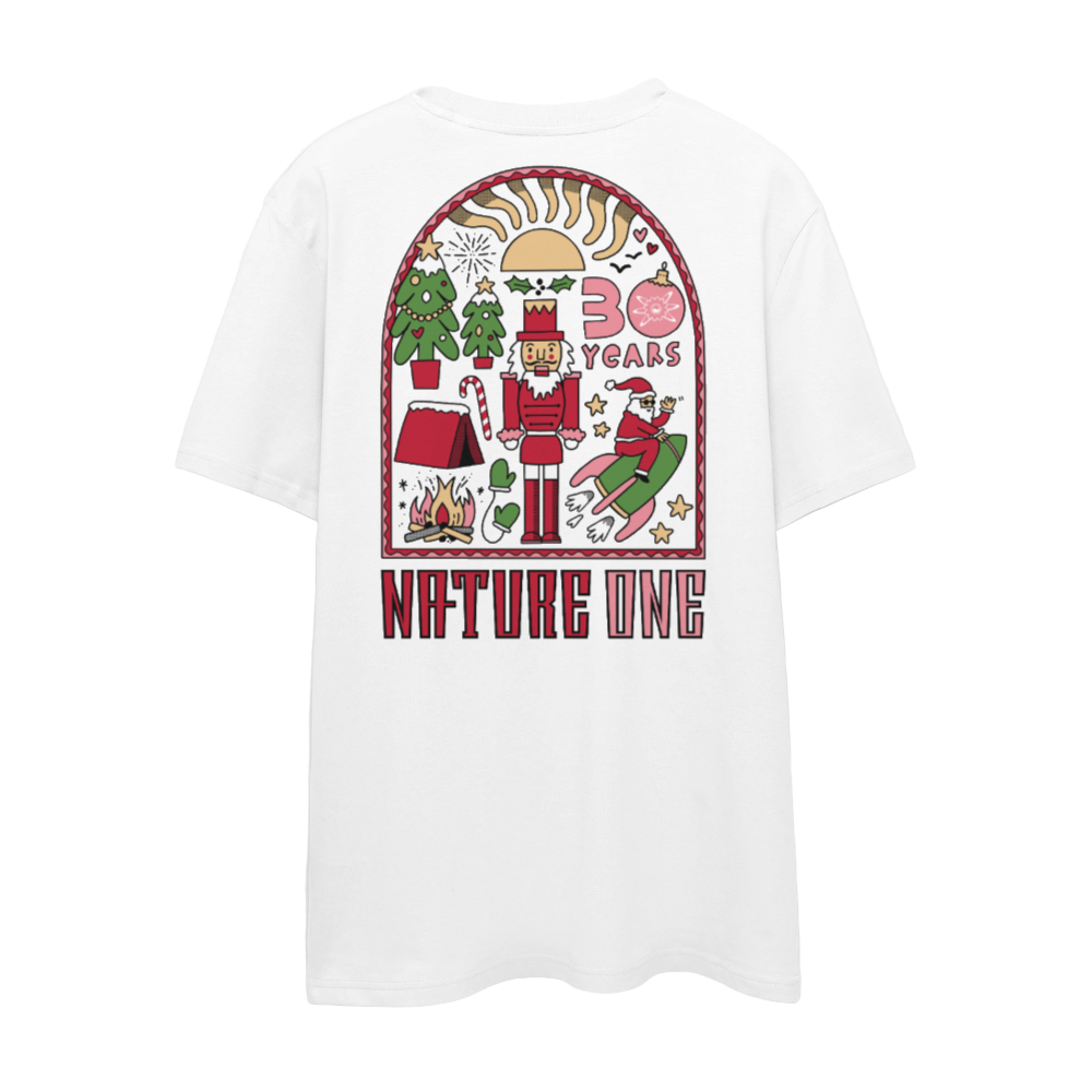 Winter Outdoor - Unisex Organic T-Shirt - Weiß