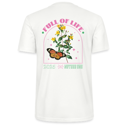 Full of Life - Unisex Organic T-Shirt - Weiß