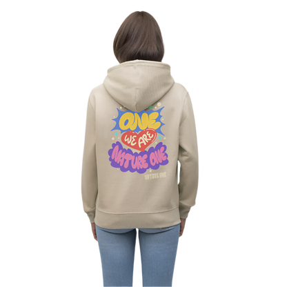 We Are One - Unisex Organic Hoodie - Beige