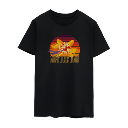 Sunset Rave - Unisex Organic T-Shirt - Schwarz