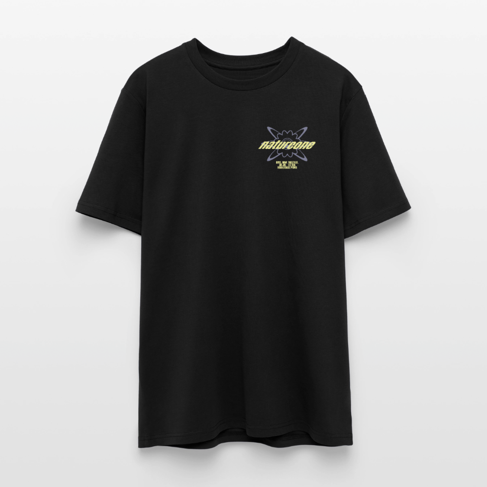 Line Up 2026 Black'n'Yellow - Unisex Organic T-Shirt - Schwarz