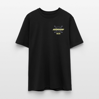 Line Up 2026 Black'n'Yellow - Unisex Organic T-Shirt - Schwarz