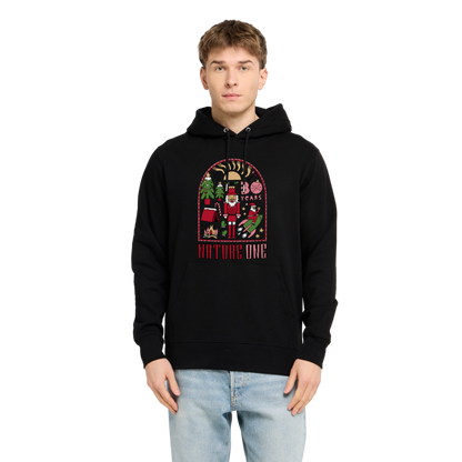 Winter Outdoor - Unisex Organic Hoodie - Schwarz