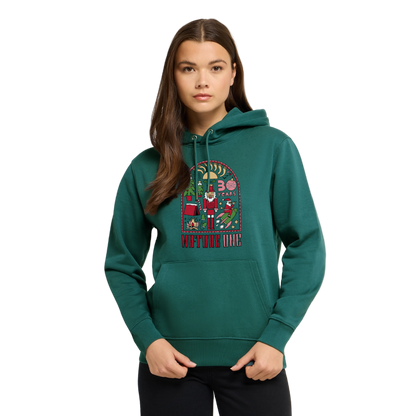 Winter Outdoor - Unisex Organic Hoodie - Forest