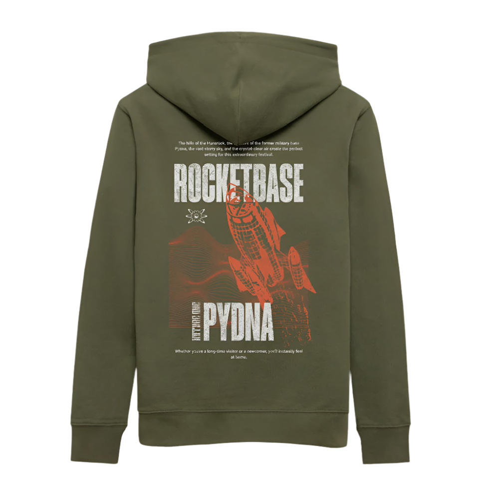 Zero Gravity - Unisex Organic Hoodie - Khaki Grün