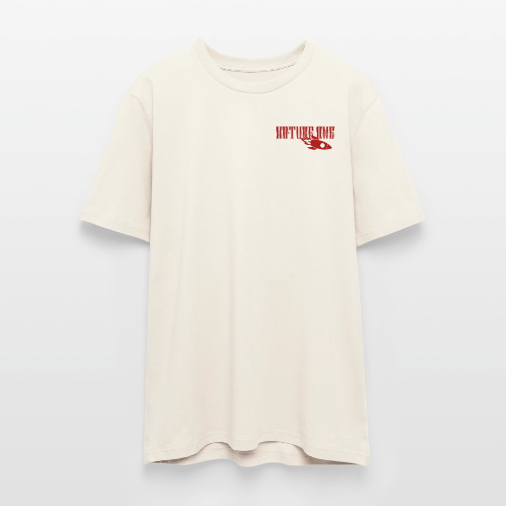 Community Shirt "I SEE ROCKETS" - Unisex Organic T-Shirt - Naturweiß 
