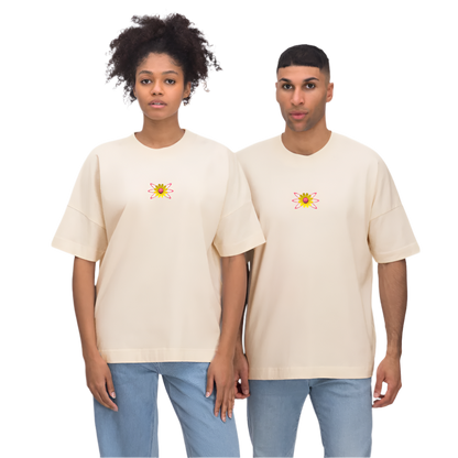 Anniversary - Unisex Oversize Organic T-Shirt - Weißgrau