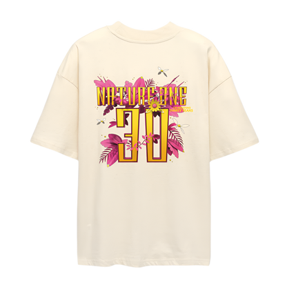 Anniversary - Unisex Oversize Organic T-Shirt - Weißgrau