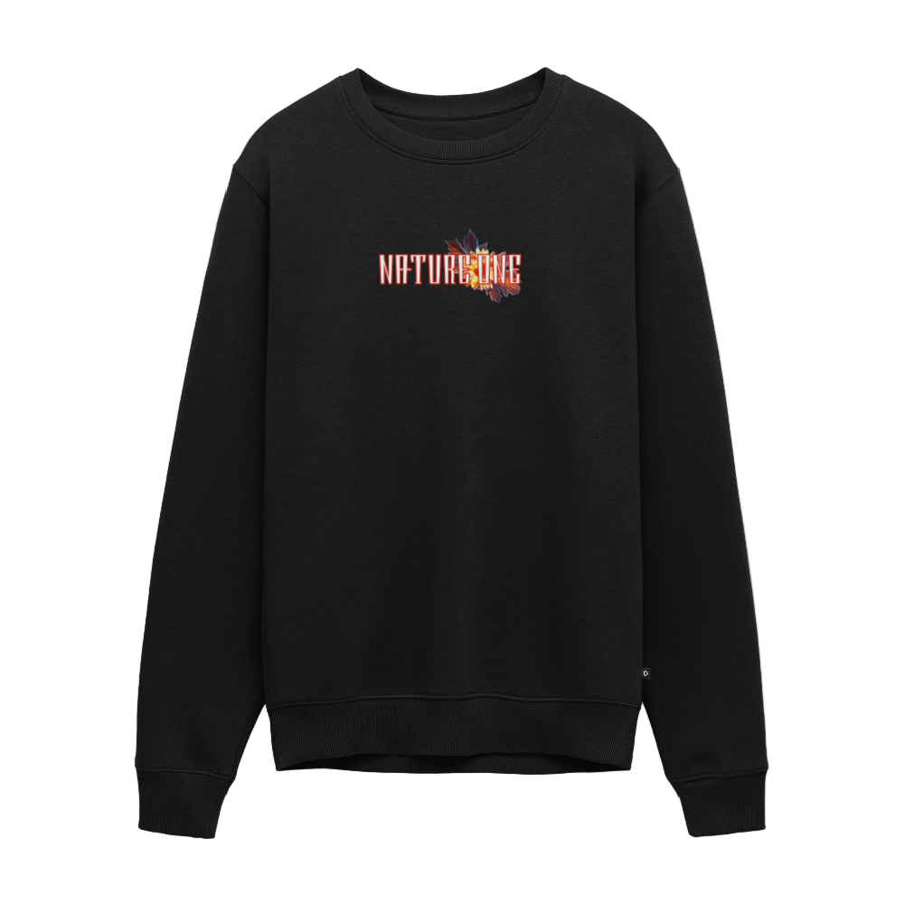 Winter Letter Garden - Premium Organic Pullover - Schwarz