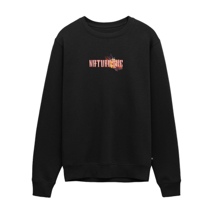 Winter Letter Garden - Premium Organic Pullover - Schwarz