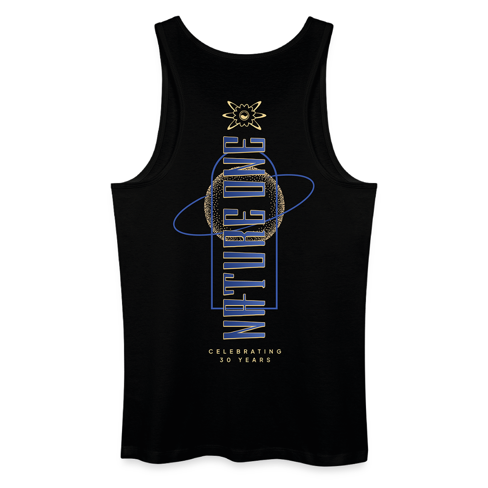 NO25 Born to Celebrate - Männer Organic Tank Top - Schwarz