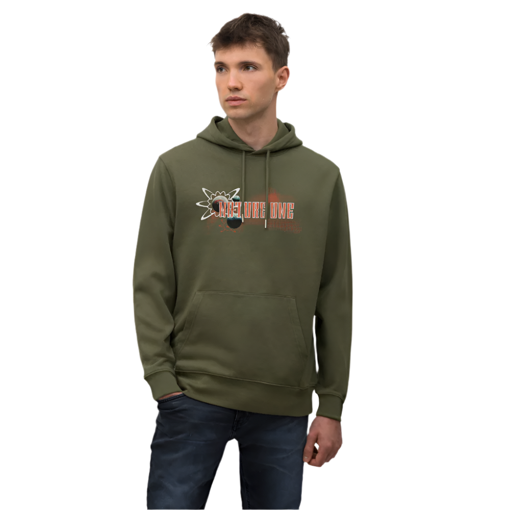 Zero Gravity - Unisex Organic Hoodie - Khaki Grün