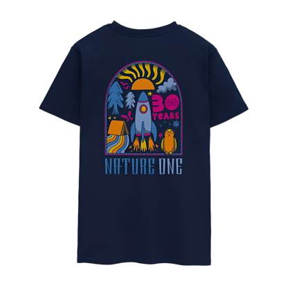 Outdoor - Unisex T-Shirt dunkel - Navy