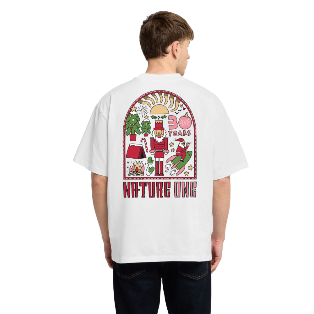 Winter Outdoor - Unisex Organic T-Shirt - Weiß