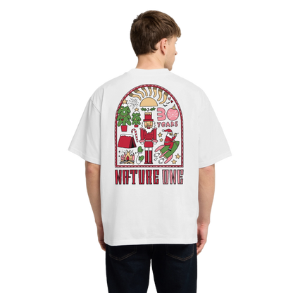 Winter Outdoor - Unisex Organic T-Shirt - Weiß