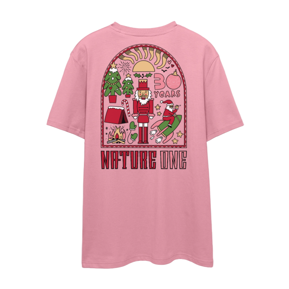 Winter Outdoor - Unisex Organic T-Shirt - Lila Traum