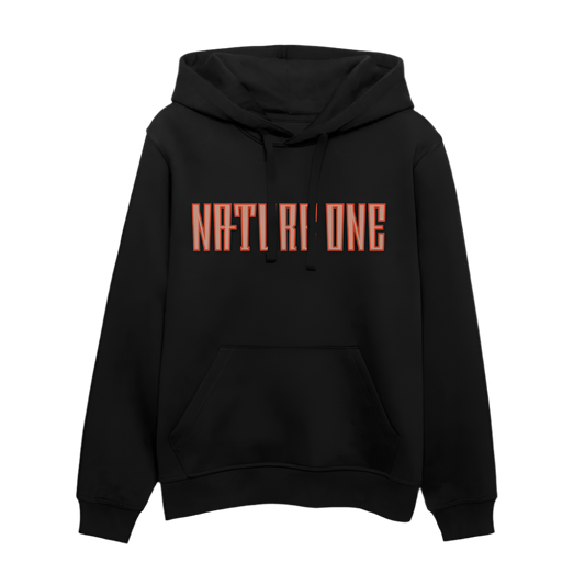 NATURE Fun - Unisex Organic Hoodie - Schwarz