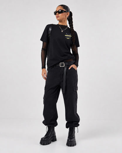 2026 Line Up Black'n'Yellow - Unisex Organic T-Shirt