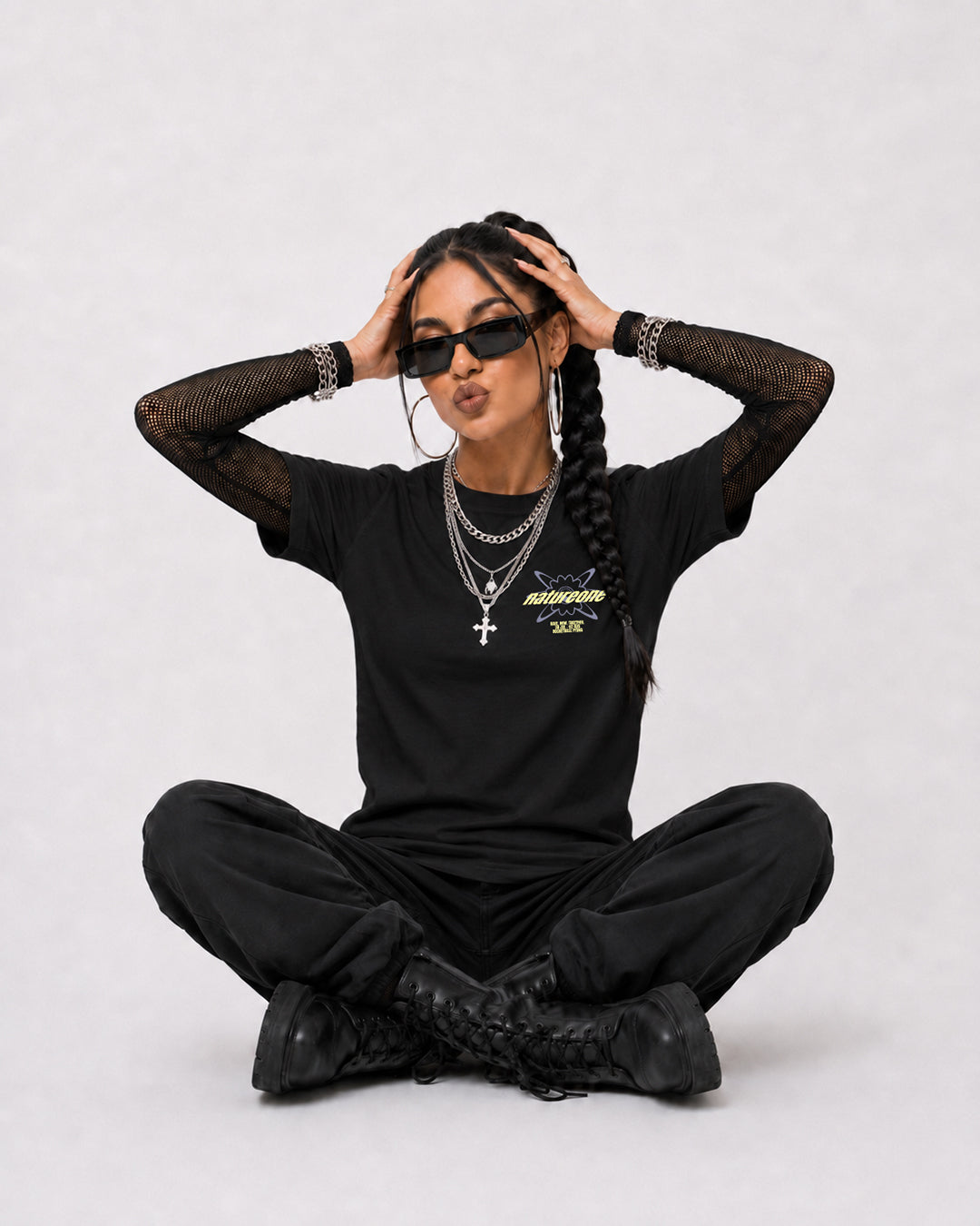 2026 Line Up Black'n'Yellow - Unisex Organic T-Shirt