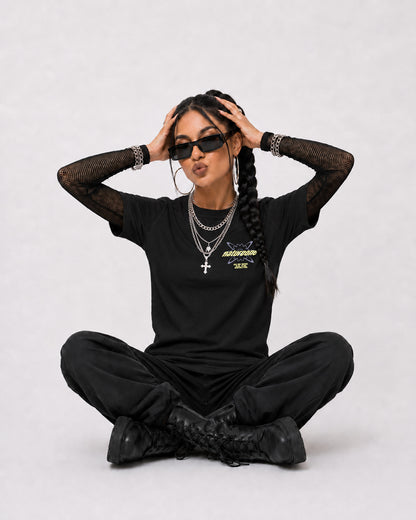 2026 Line Up Black'n'Yellow - Unisex Organic T-Shirt
