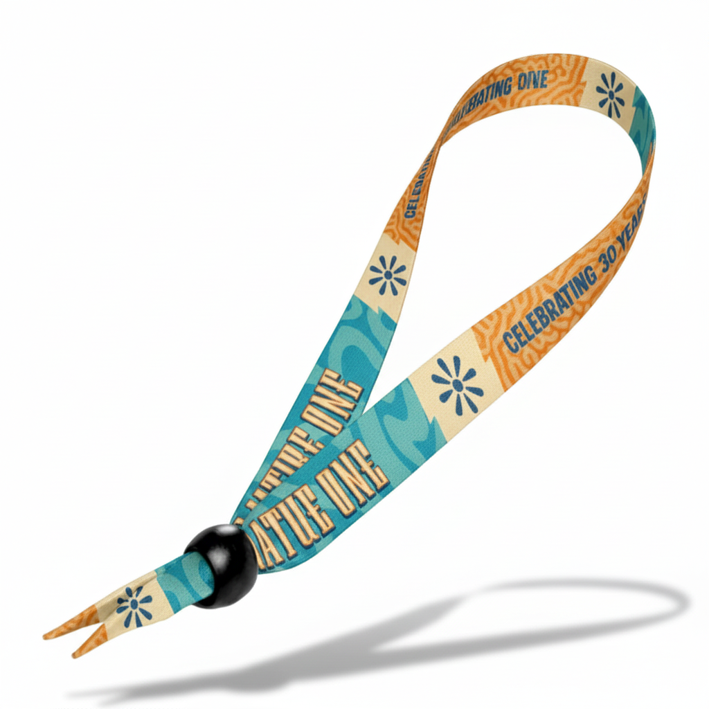 Festivalbändchen mit Schatten