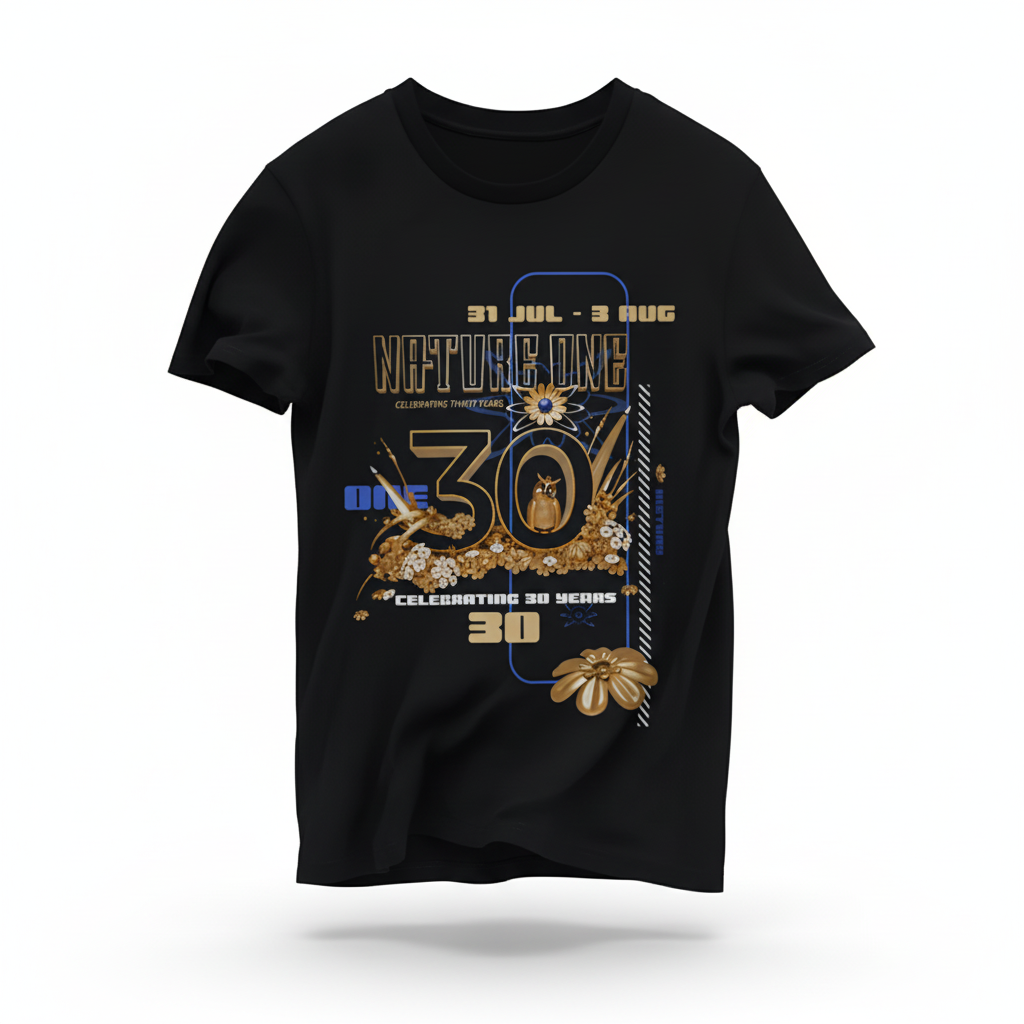 Golden Era Line Up T-Shirt Vorderseite neu 3D