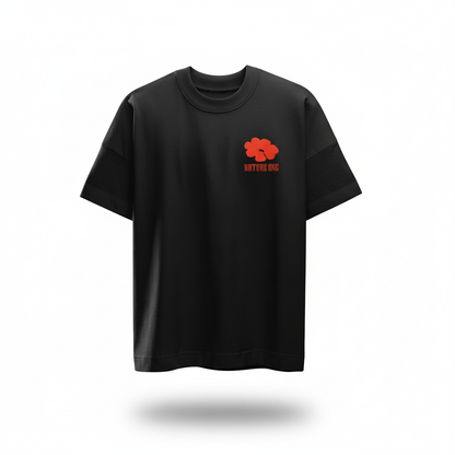 Orange Bloom T-Shirt Vorderseite mehr 3D