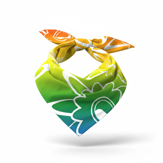 Rainbow Rebellion Bandana 3D