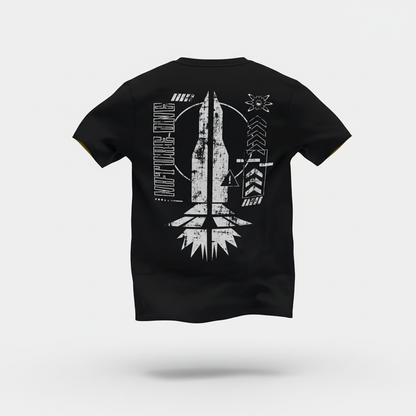 Ready for take off T-Shirt Rückseite 3D