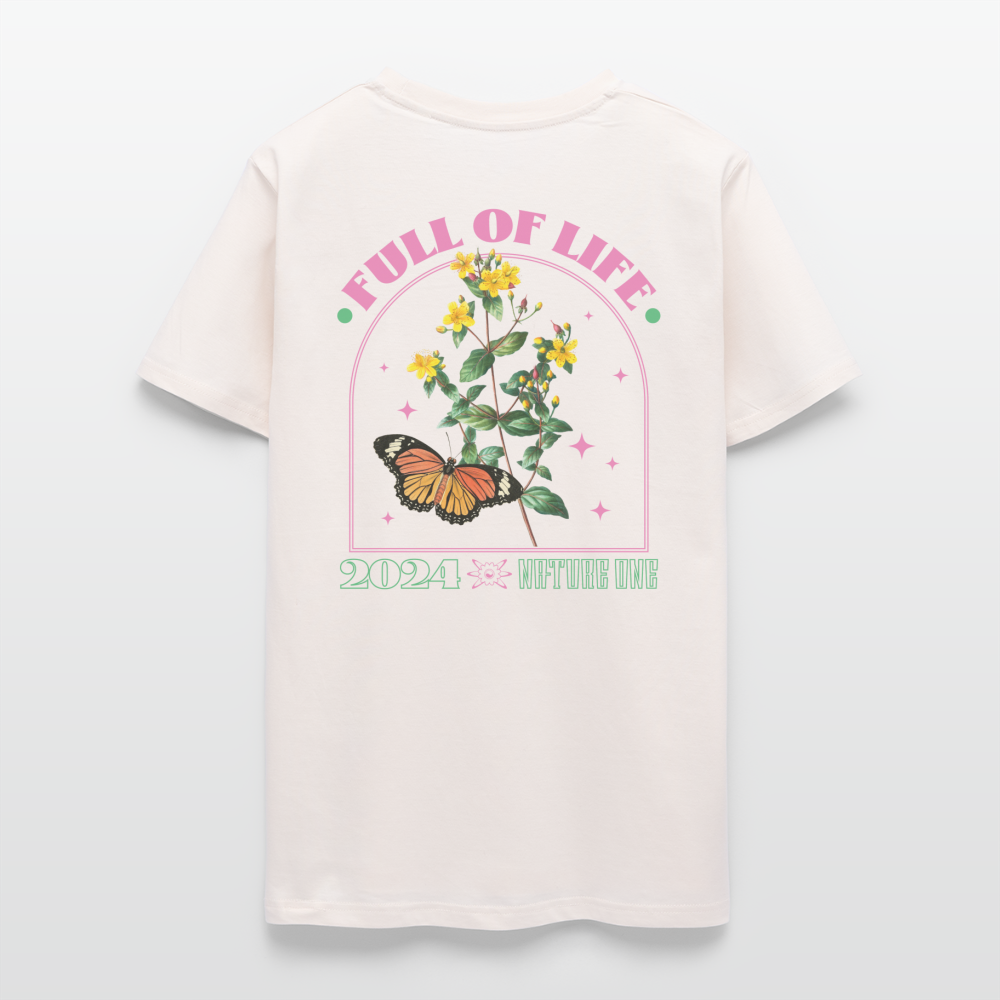 Blooming Life - Unisex Organic T-Shirt - Cremeweiss