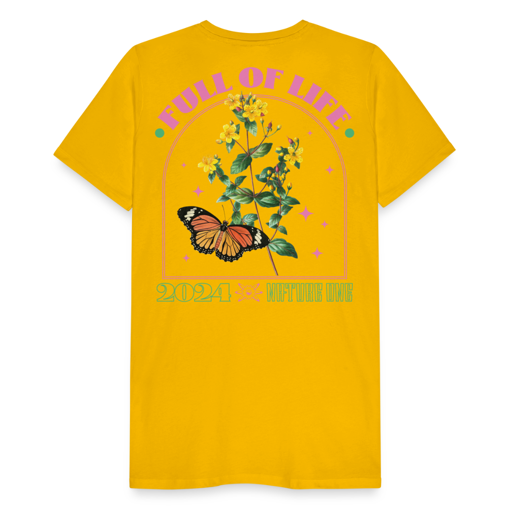 Blooming Life - Unisex T-Shirt - Sonnengelb